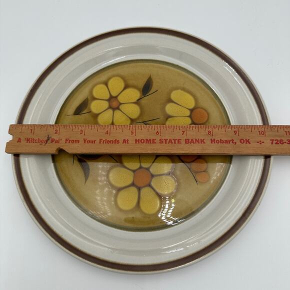 Vintage Dinner Plate by Dynastone in Century Pattern  10.5" - Picture 4 of 6